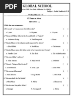 Grade 4 Lesson 15 Work Sheet Question Paper