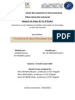 Rapport de Stage Conservation de Poisson