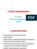 L'aorte Abdominale PR ZOUIZRA