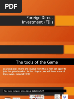 Lesson 7.1 Foreign Direct Investment (FDI)