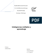 Inteligencias Múltiples y Aprendizaje