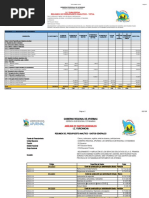 Presupuesto Analitico Yuricancha