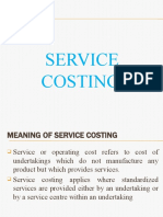 Service Costing