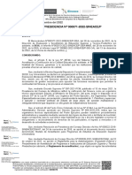 Lineamientos Resolución de Presidencia 000071 2022 P