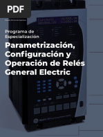 Programa de Especialización Parametrización, Configuración y Operación de Relés GE