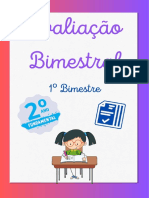 Avaliações Bimestrais - 2º Ano Ef