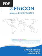 Manual de Instruções: Expositor Vertical Auto Serviço Uso Comercial