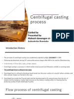 Centrifugal Casting Process by Aakanksha