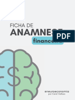 Ficha de Anamnese Financeira