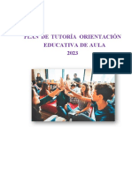 Plan de Tutoría de Aula 2023