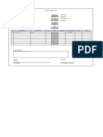 Omoku's Procurement Requisition Form For DG Battery