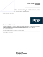 ALMEIDA CABREJAS. La Formulación Ling. Del Mandato y La Prohibición (... ) Med. Cast.