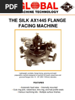 The Silk Ax1445 Flange Facing Machine