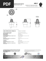 Technical Specification Sheet: Hoja de Especificaciones Técnicas