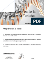 Clase 4 - BiomecÃ¡nica de La Columna Torã¡cica