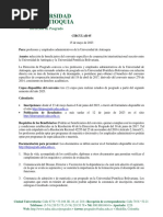 Circular 05 Del 15 de Mayo de 2023 - Estímulos para 2023-2 Convenio UPB