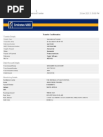 Transaction Receipt