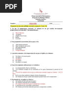 Parcial 1 Fisicoquimica Solución