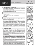 Instrucciones Solado de Patio