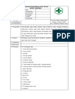 Sop Tindakan Ekstraksi Gigi Tetap Akar Tunggal