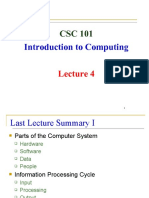 Lecture 4