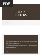 Linux Filters