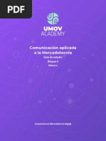 Comunicación Aplicada A La Mercadotecnia: Guía de Estudio Bloque II