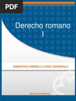 Derecho Romano I