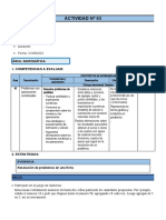 1° Grado - Actividad Del 21 de Setiembre