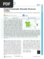 Toward Sustainable Wearable Electronic Textiles.