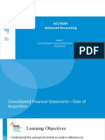 PPT3-Consolidated Financial Statement - Date of Acquisition