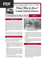 Cip-02 - Scaling Concrete Surfaces