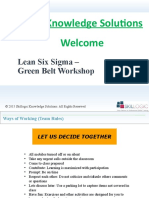 Sixsigma Green Belt Training Part 1