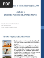 Lecture 5 Geographical, Climatic, Religious, Social, Historical Aspects of Architecture.