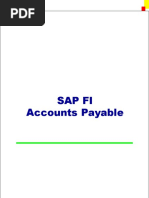 SAP FI Account Payable AP