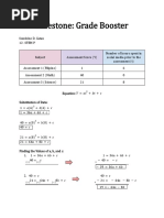 Milestone 2 - Calculus