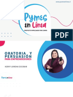 Presentación Oratoria y Persuasión para Emprendedores