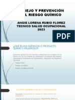 Tema de Capacitacion (Riesgo Quimico)