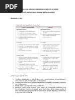 Desarrollo Comprensivo y Expresivo Lenguaje 0-5 Años ASHA