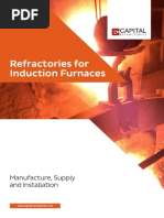 Refractories For Induction Furnaces For Display