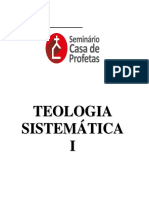 Apostila Teologia Sistematica I Final