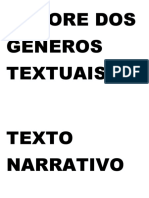 Árvore Dos Gêneros Textuais