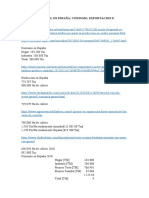 Aceite de Girasol Datos España