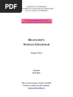 Beginners Somali Grammar