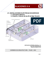 1-APUNTE UT1 Parte1 - INSTALACIONES ELÉCTRICAS EN EDIFICIOS Rev4.1