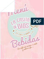 Menu Bebidas