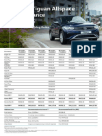 VW NBD Tiguan Allspace GP Elegance Service Pricing Guide