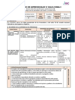 Sesion de Aprendizaje 2 - 5° - Act 1 - Eda 1