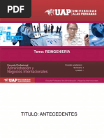 Tema: Reingenieria