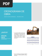 Cronograma de Obra